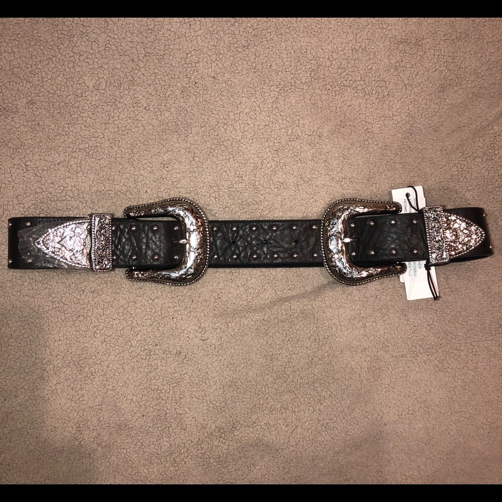 B-Low The Belt Suede Studded Belt
